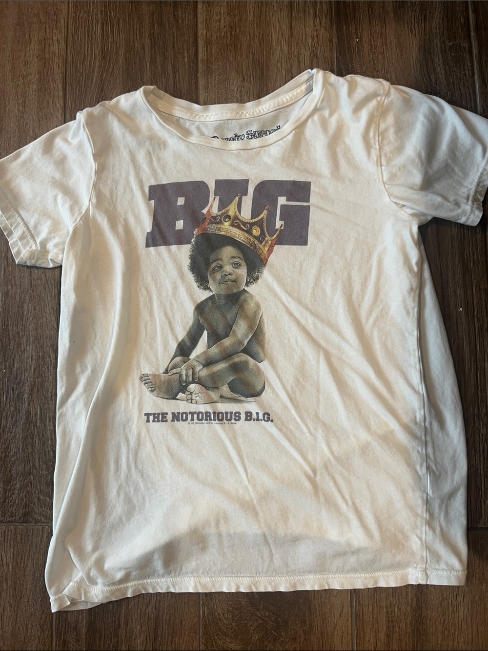 Notorious BIG tee boys size 12 great condition